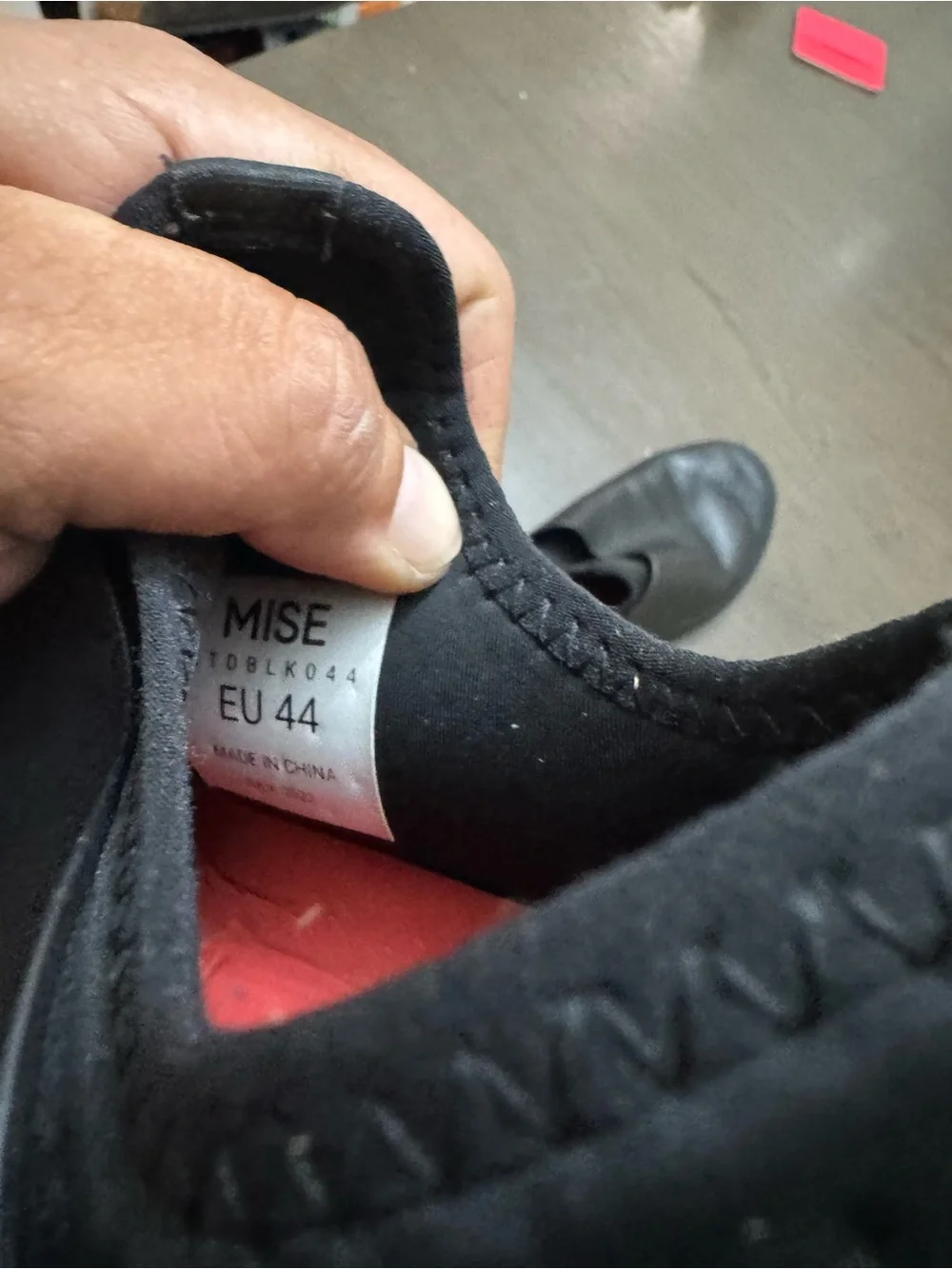 Mise The All Day Black Kitchen Shoes EU 44.  11M
